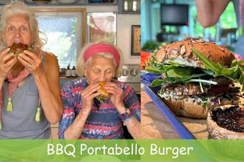 BBQ Portabello Burger: A Great Summer Plant-Based BBQ Burger Hack!