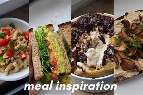 2 WEEKS of meal inspiration - realistic, easy & vegan