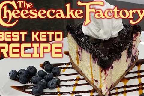 The Best Keto Blueberry Cheesecake Recipe