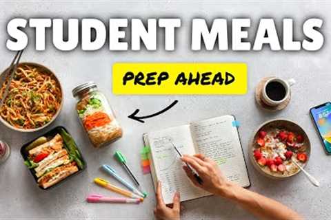 Easy STUDENT recipes (MEAL PREP friendly!) 🍱