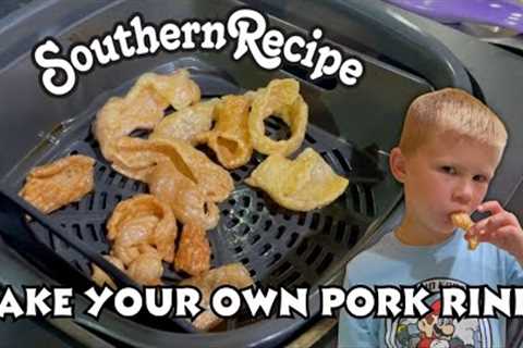 Make Your Own Pork Rinds - Southern Recipe Pop-at-Home Pork Rinds Reviewed