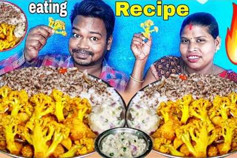 Traditional food recipe | mukbang big bites eating | vegetables dal rice eating | eating show