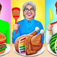 Me vs Grandma Cooking Challenge | Delicious Recipes by Multi DO Challenge