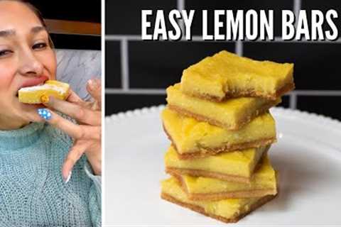 EASY KETO LEMON BARS! How to make Keto Lemon Bars! ONLY 3 NET CARBS!