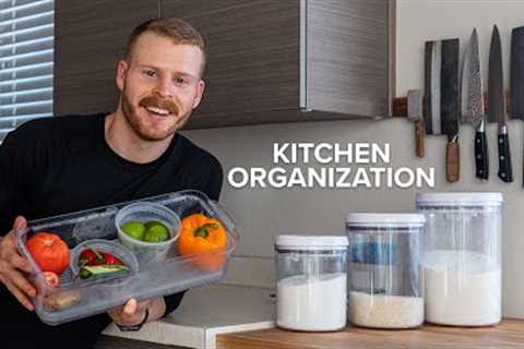 Beginner''s guide to Kitchen Organization (Fridge, Pantry, Knives, Pots + more)