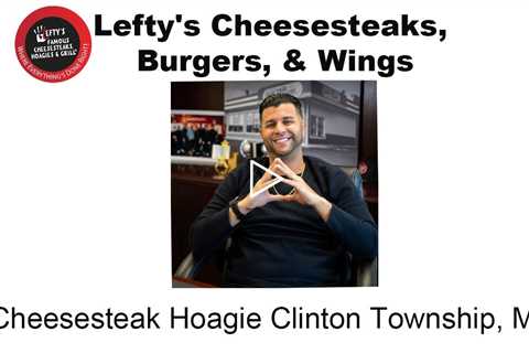 Cheesesteak hoagie Clinton Township, MI - Lefty's Cheesesteaks, Burgers, & Wings