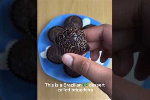 Brigadeiro from Brazil |Desserts Around The World ep4 #shorts #brazil #dessert