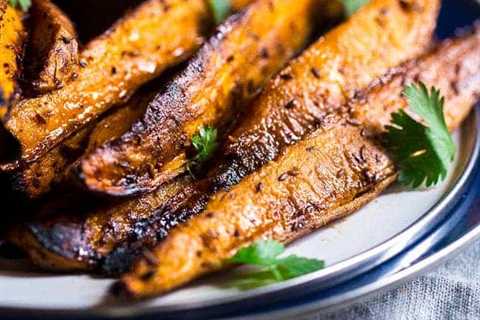 Maple Tahini Grilled Sweet Potatoes {Vegan + Paleo}