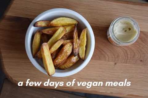 a calming few days of meals - wholesome & vegan