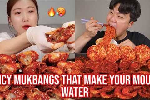 SPICY mukbangs that make your mouth WATER