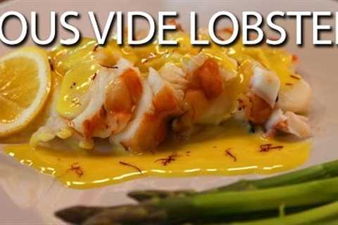 Sous Vide Lobster Tail | Saffron Beurre Blanc Sauce  - BIG MEAT SUNDAY