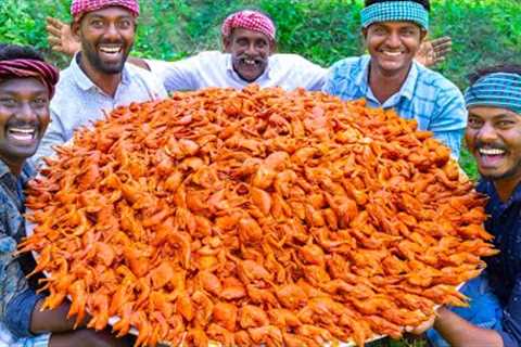 500 QUAIL BIRDS | Cooking Delicious 500 Farm Quails | Making Traditional Quail Curry Recipe