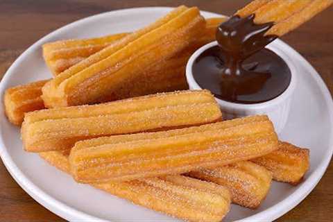 How to make PERFECT CHURROS with Hot Chocolate