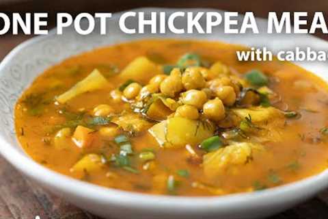 ONE POT CHICKPEA RECIPE | Healthy Vegetarian and Vegan Meals | Chickpea Recipes