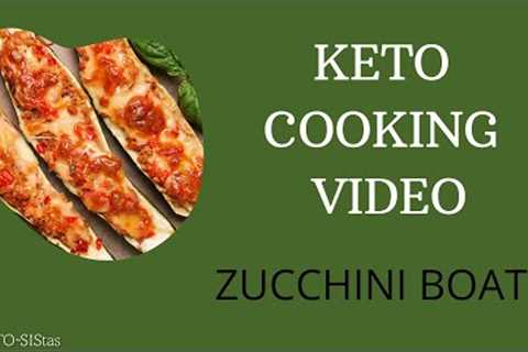 Low Carb Zucchini Boats Recipe | Keto Friendly and Delicious Cooking Video