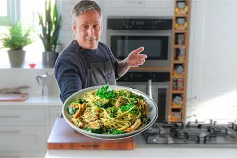 I made pasta that tastes like spring and you can too