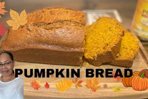 HOMEMADE PUMPKIN 🎃 BREAD 🍞 #amazing #homemade #cooking #diy #blessed