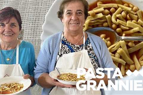 How to make pasta with chickpeas and saffron! | Pasta Grannies