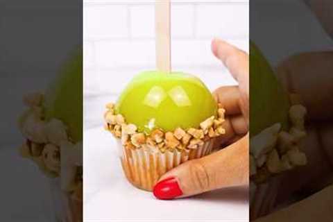 Make your fall dreams come true with these Caramel Apple Cupcakes #shorts