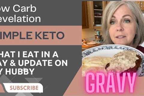 Keto Breakfast Sausage Gravy / What We Ate / Ed Update / @carnivorecrisps