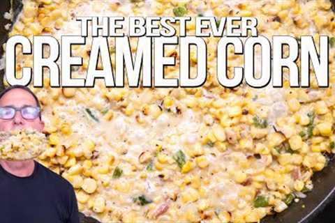 THE BEST EVER CHARRED CREAMED CORN (LIKE NOTHING YOU'VE SEEN BEFORE...) | SAM THE COOKING GUY