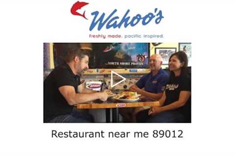 Restaurant near me 89012 - Wahoo's Tacos Restaurant Good Food Games & Drinks