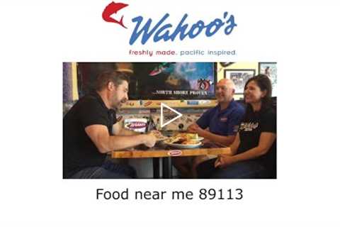 Food near me 89113 - Wahoo's Tacos Restaurant - Good Food, Games & Drinks