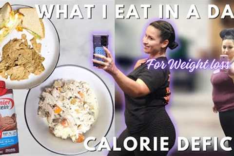 What I Eat In A Calorie Deficit | Realistic Meals