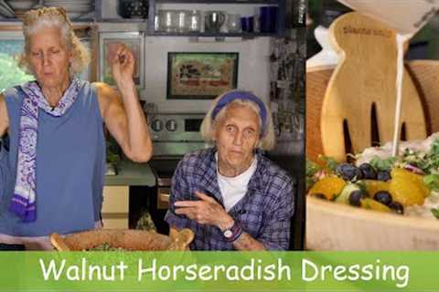 Walnut Horseradish Dressing!