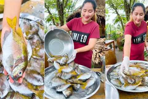 Cooking with sros: Chef Sros cook delicious fish for 2 recipe - Country style cooking