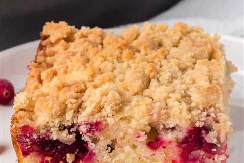 Cranberry Coffee Cake