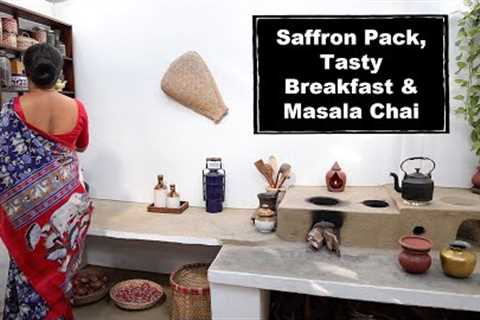 Little Things That Made My Day Beautiful❤️: Saffron Face Pack | Easy Aloo Stuffed Idli | Masala Chai