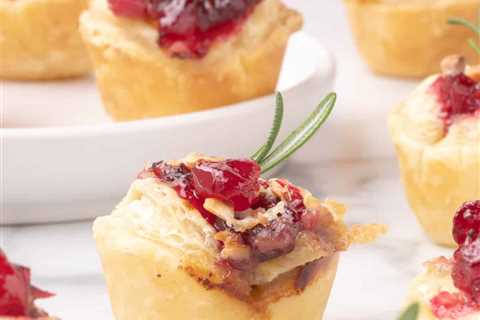 Cranberry Brie Bites