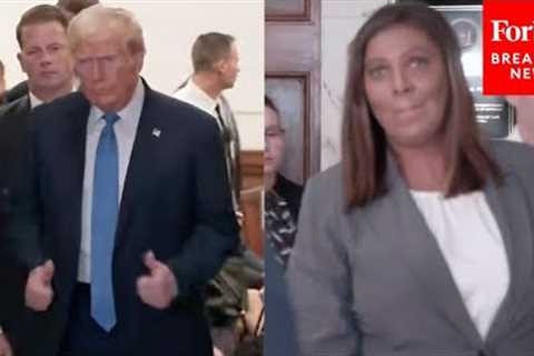 WATCH: Donald Trump Leaves The Courtroom, Moments Later Followed By New York AG Letitia James