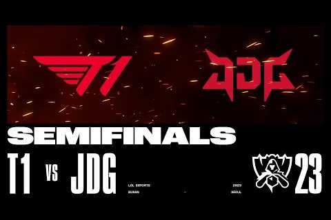 JDG vs T1 | Worlds 2023 Semifinals Day 2