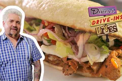 Guy Fieri Eats Plant-Based Deli Meats in Minneapolis | Diners, Drive-Ins and Dives | Food Network