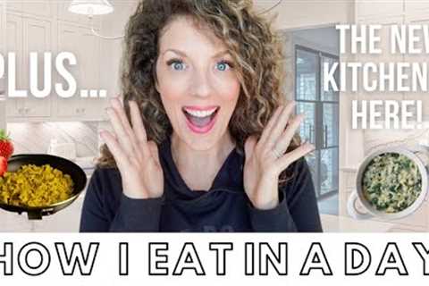 How I eat In a Day for Vegan Weight Loss - PLUS MY NEW KITCHEN!!