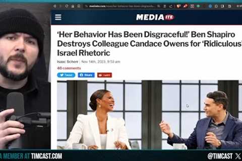 Ben Shapiro Calls Candace Owens DISGRACEFUL Over Her Position On Israel, But Candace IS RIGHT