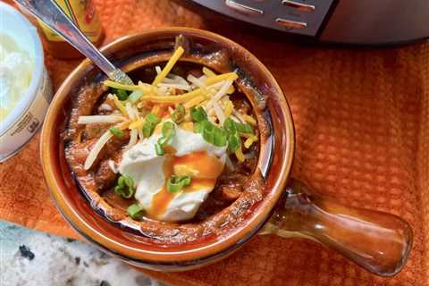 Bottom Round Roast Crockpot Chili