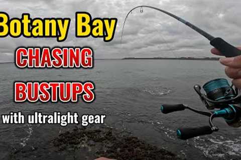 Botany Bay Chasing bustups with Ultralight gear