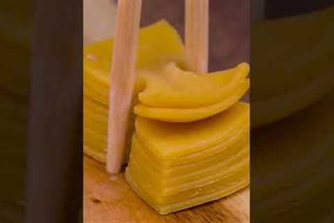 Farfalle pasta shaping hack #shorts