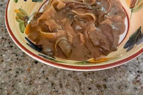 Easy Beef Stroganoff From Leftovers