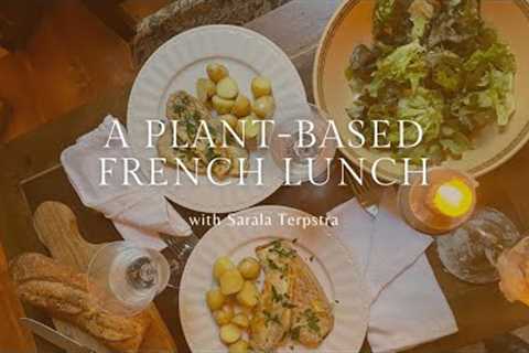 Cozy afternoon cooking a plant-based French lunch with Sarala Terpstra