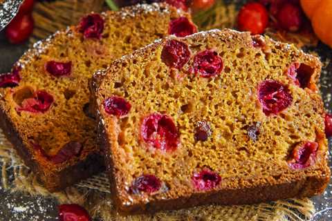 Pumpkin Cranberry Bread