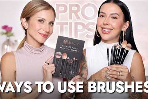 11 Unexpected Ways to Use the BK Beauty x Nikki La Rose Brushes!