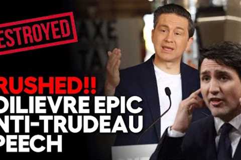 Trudeau Housing Minister LEFT SPEECHLESS by Poilievre''s Epic Speech