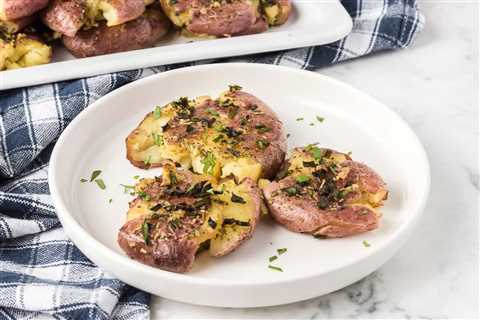 Smashed Red Potatoes