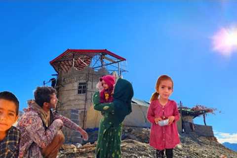 Believing in dreams: Hassan and Zuleikha completing the largest roof of the nomadic castle