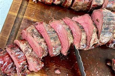 Smoked Beef Tenderloin Recipe