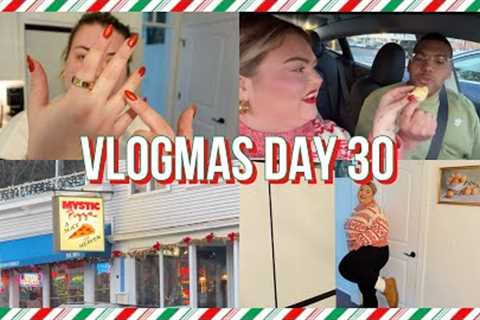 SETTING UP MY OURA RING, DAY TRIP + EGGNOG COOKIE?! | VLOGMAS DAY 30